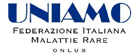 Il logo di UNIAMO, la Federazione Italiana Malattie Rare