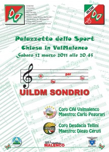 manifesto concerto Sondrio