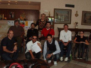 Un momento della prima edizione del Corso di Formazione targato UILDM (2009)!