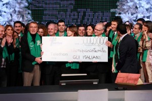 La chiusura di Telethon 2011