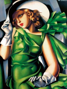 Tamara De Lempicka (1898-1980), Giovane fanciulla con i guanti (Jeune fille aux gants - 1930)