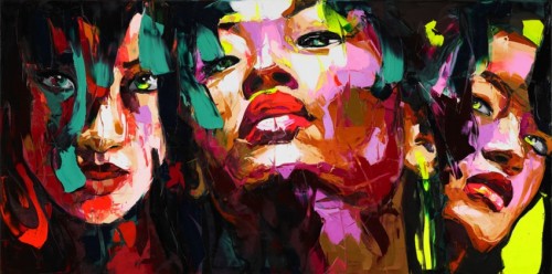 Françoise Nielly, senza titolo 478, olio su tela, 2008