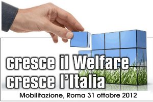 Logo di "Cresce il welfare, cresce l'Italia"