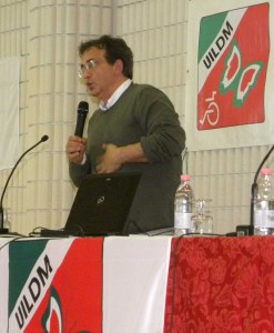 Carlo Giacobini alle Manifestazioni Nazionali UILDM 2013