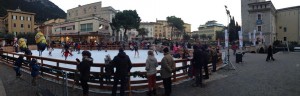 La pista di pattinaggio di Riva del Garda