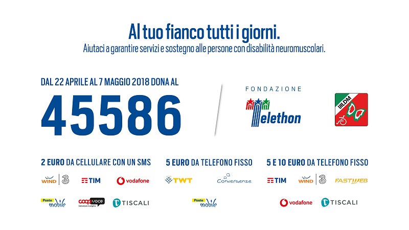 Sostieni i progetti UILDM per le persone con disabilità neuromuscolari