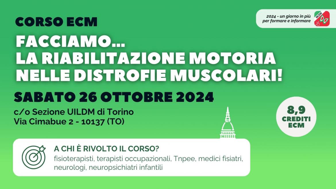Programma ECM UILDM Torino Programma ECM UILDM Torino